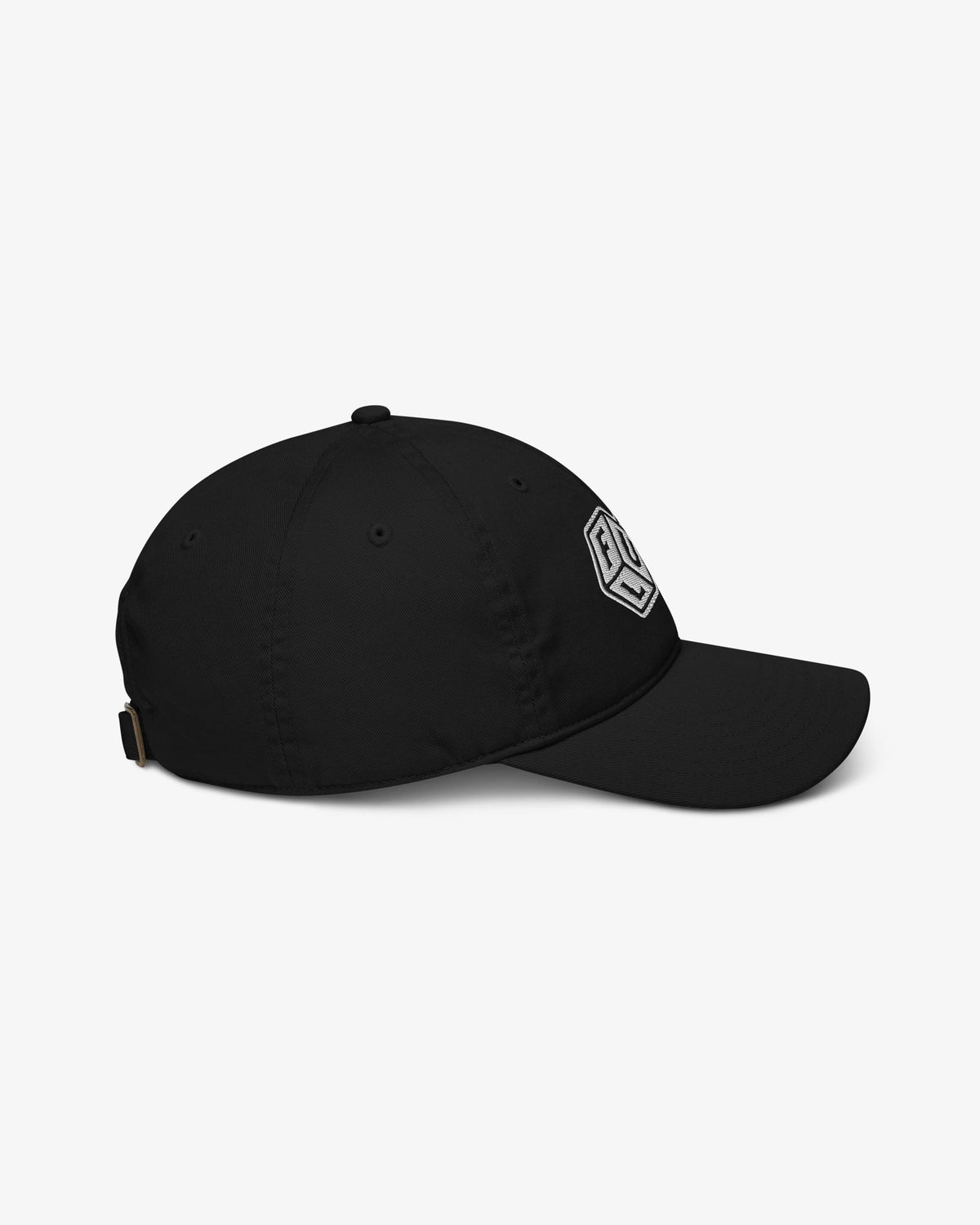 F*ck Luck embroidered dice graphic cap, right side view