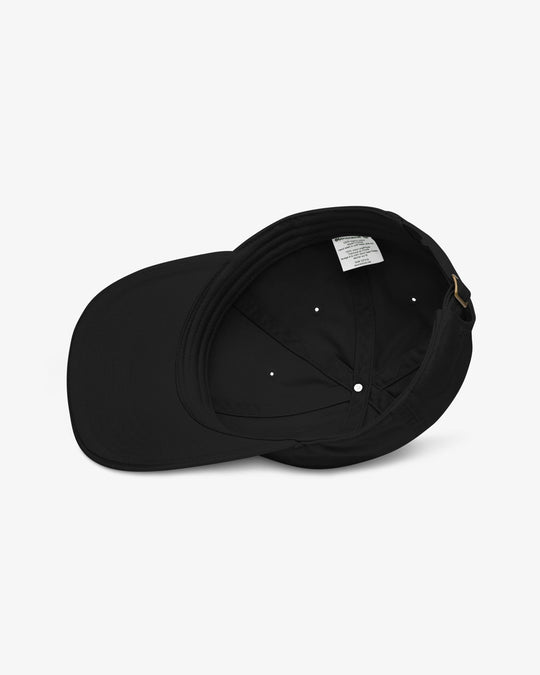 Unfknblvbl cap interior lining and stitching detail